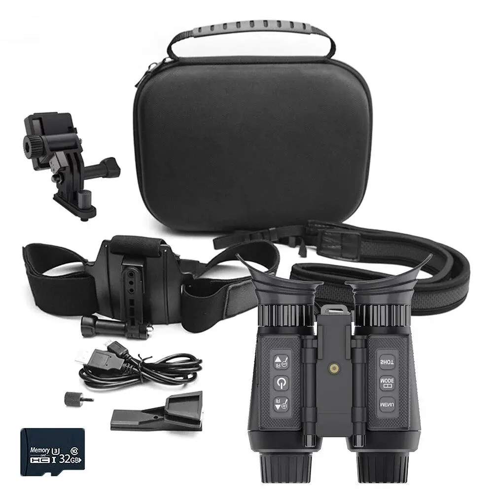 Бінокль нічного бачення NV8300 Super Light HD 4K (до 500м) + кріплення FMA L4G24 на шолом + карта 64Гб - фото 2
