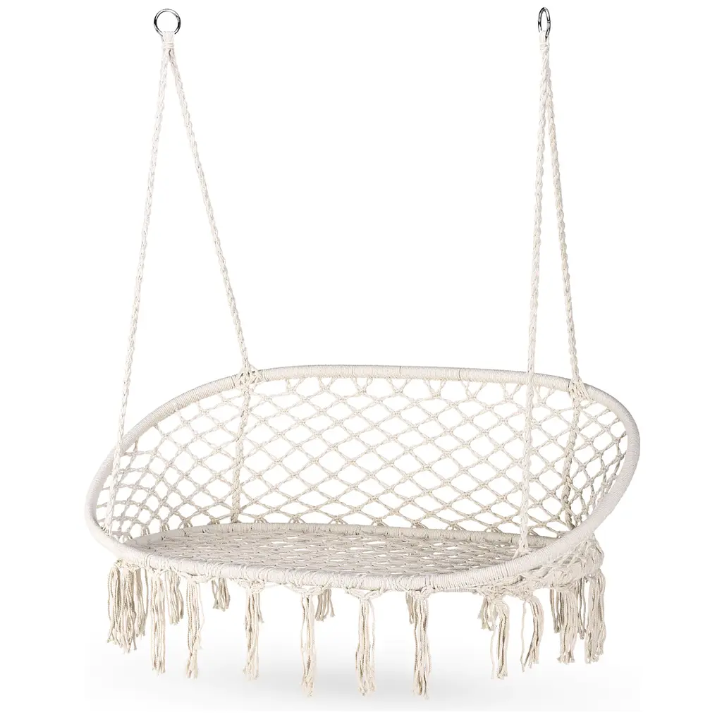 Садова гойдалка Boho Outtec бежевий - фото 2