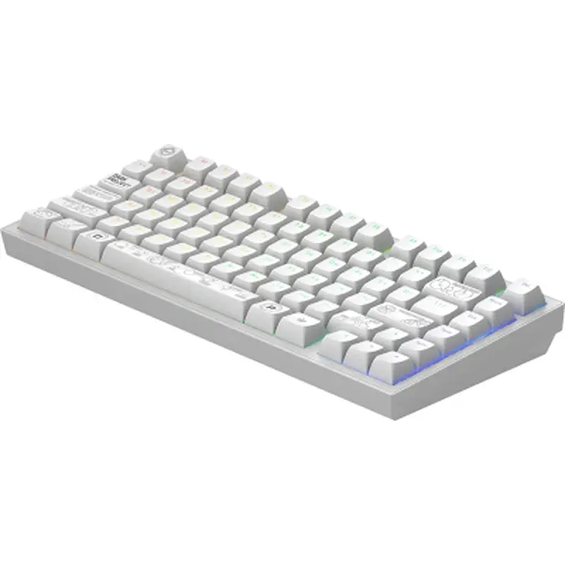 Клавіатура Dark Project ALU81 Terra Nova PBT RGB Mech G3MS Moonstone White (DPKB_NOVA_81_ANSI_WHITE_UA) - фото 5
