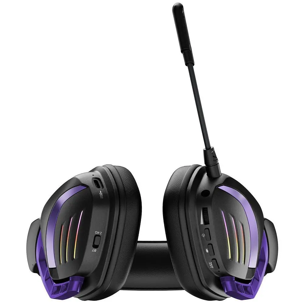 Ігрова гарнітура Proove Gaming Rage (APP) black/purple (WHRG00020001) - фото 3