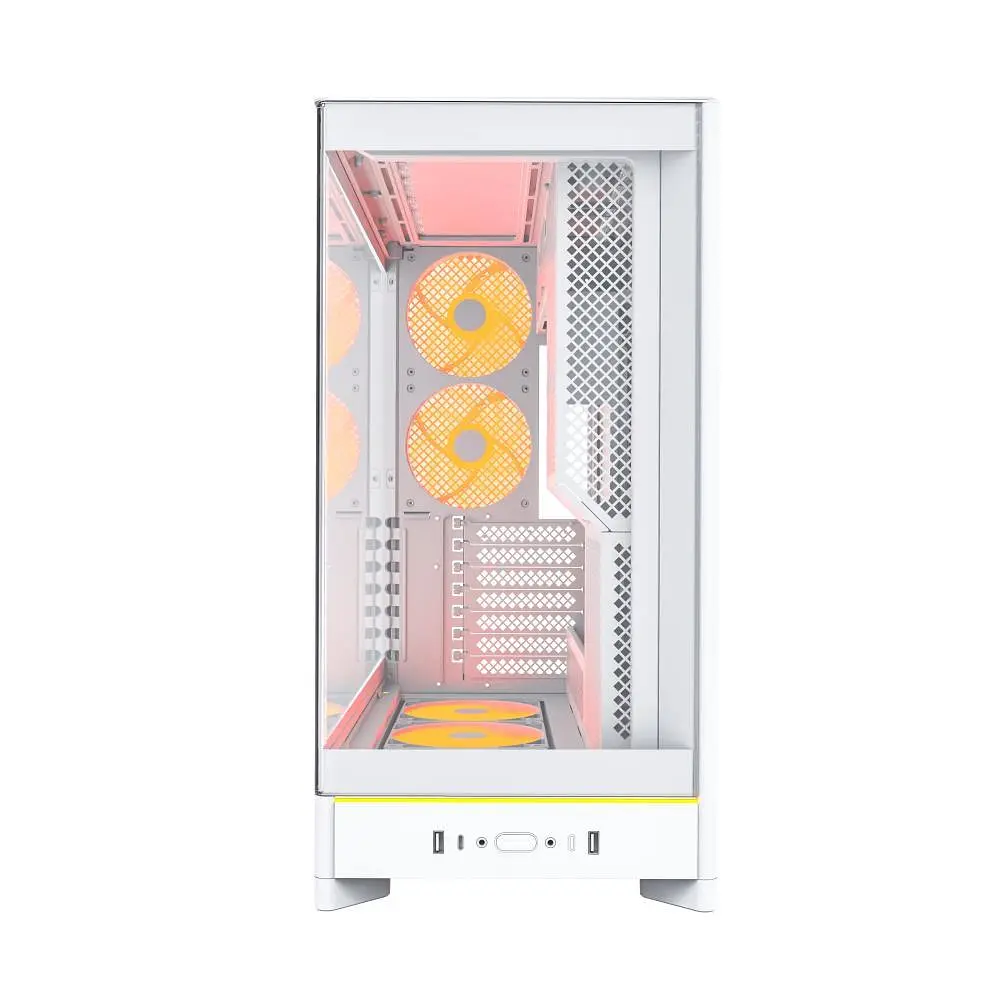 Корпус ATX PSU HS02 PRO (W) MONTECH - фото 4