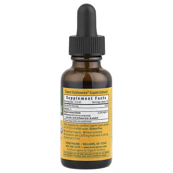 Эхинацея Super Echinacea 30 ml Herb Pharm vit0006002 - фото 2