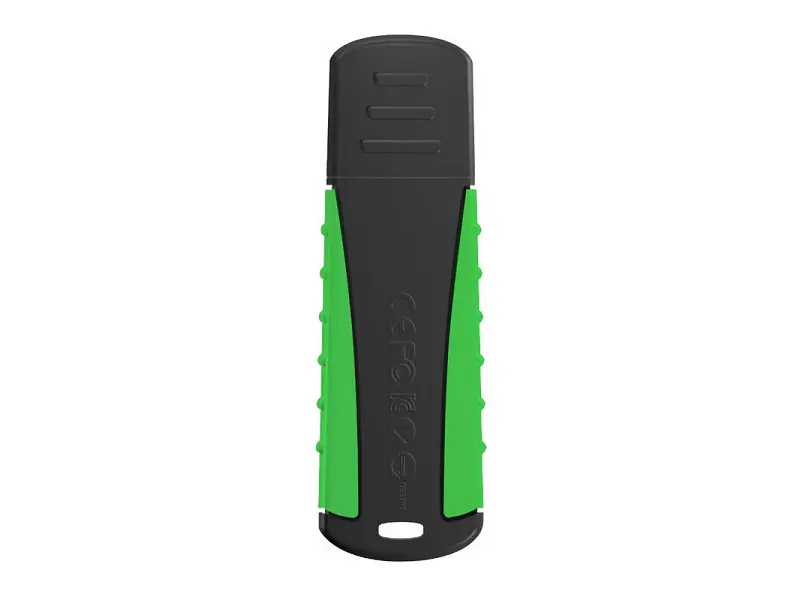 Флешка Transcend 256 GB JetFlash 810 Rugged Black/Green (TS256GJF810) - фото 3