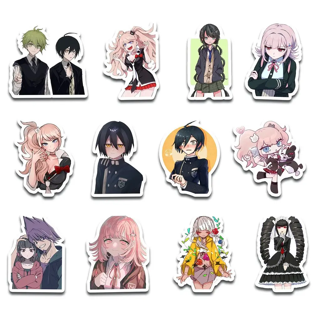 Стикерпак GeekLand Danganronpa 45 штук (SP DP 01) - фото 4