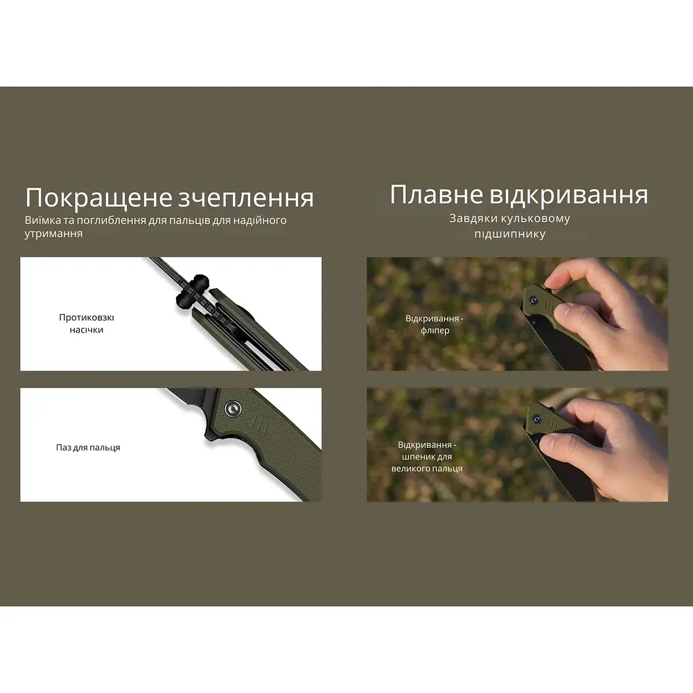 Ніж складаний Civivi Merit C24012-2 - фото 12