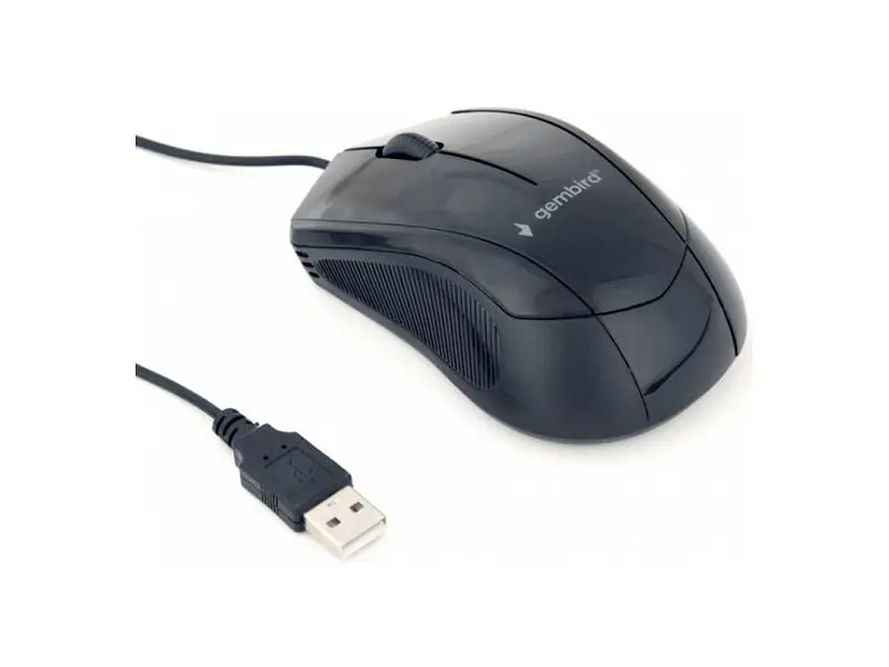 Миша Gembird MUS-3B-02 USB Black - фото 3