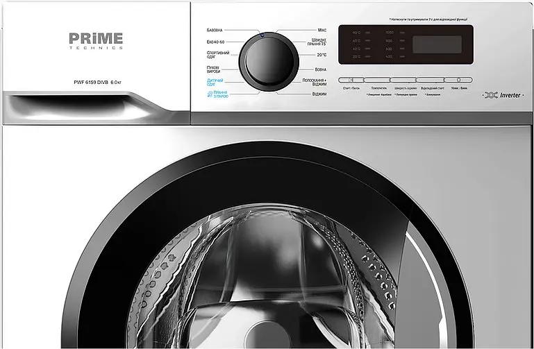 Пральна машина автоматична Prime Technics PWF 6159 DIVB - фото 4