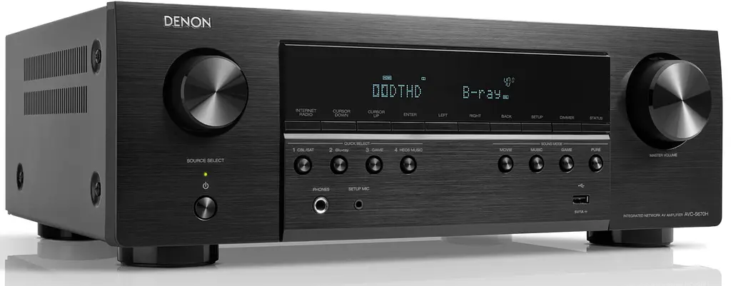 AV-Ресивер 5.2-канальний Denon AVC-S670H Black - фото 3