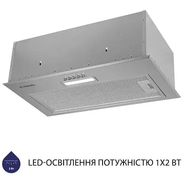 Витяжка вбудована Minola HBI 5214 I 700 LED - фото 3