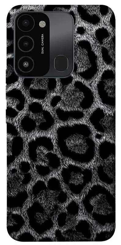 TPU чохол Demsky Black leo для TECNO Spark 8C