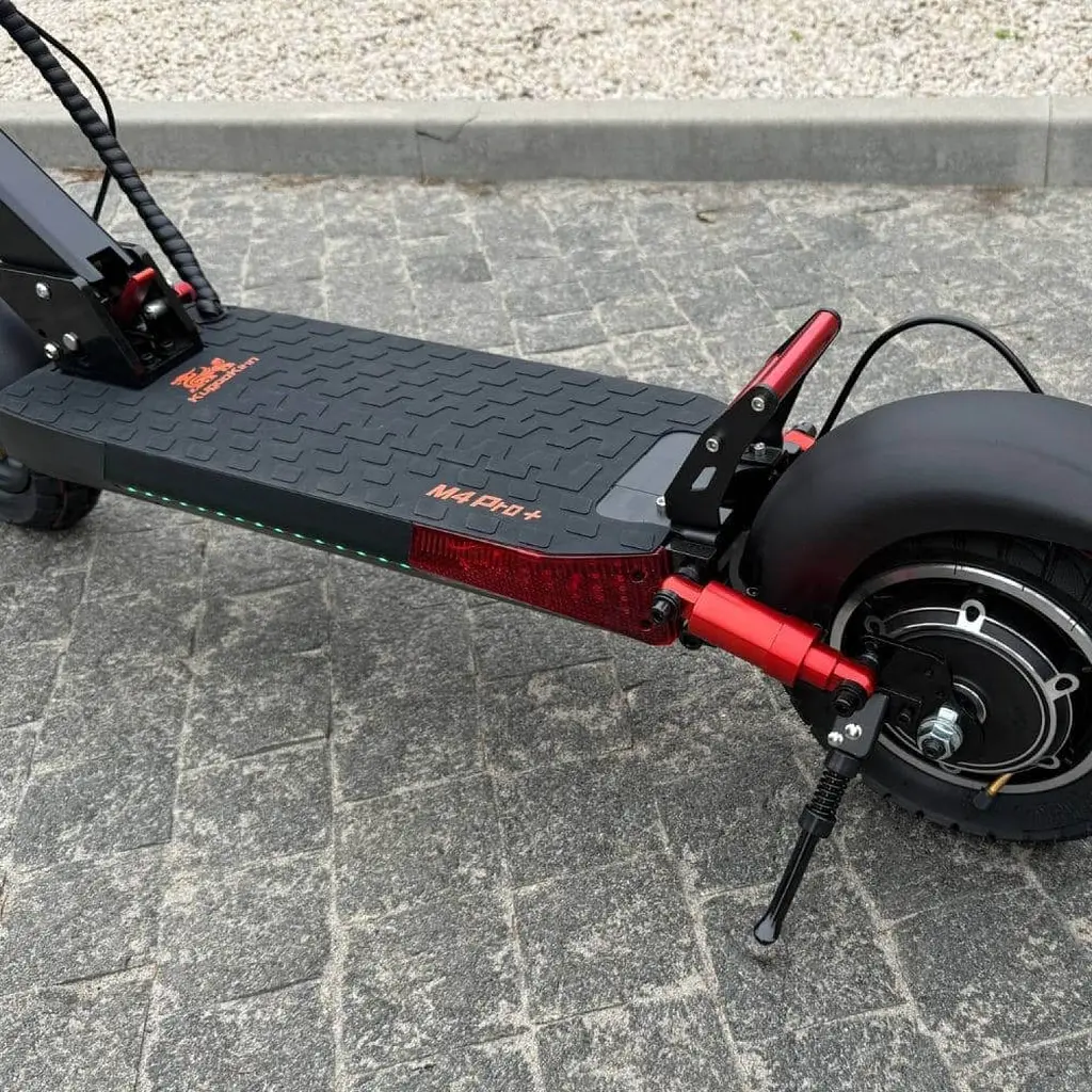 Электросамокат KugooKirin M4 PRO Plus (1000W, 18Ah) +Вольтметр +3 фары - фото 9