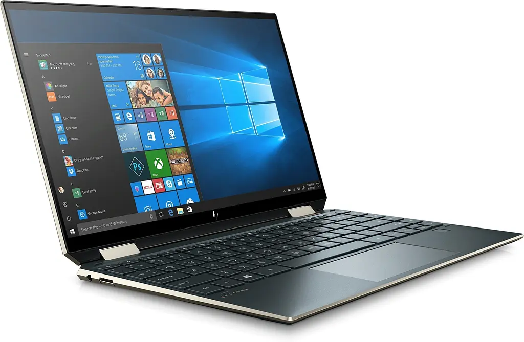 Ноутбук HP Spectre x360 15-eb0037ur 15.6UHD IPS Touch/Intel i7-10750H/16/2048F/NVD1650Ti-4/W10/Blue (37B35EA) - фото 2