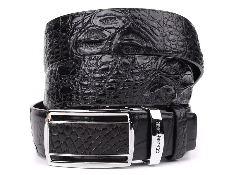Ремінь-автомат CROCODILE LEATHER 3,7х115 см acs0029609