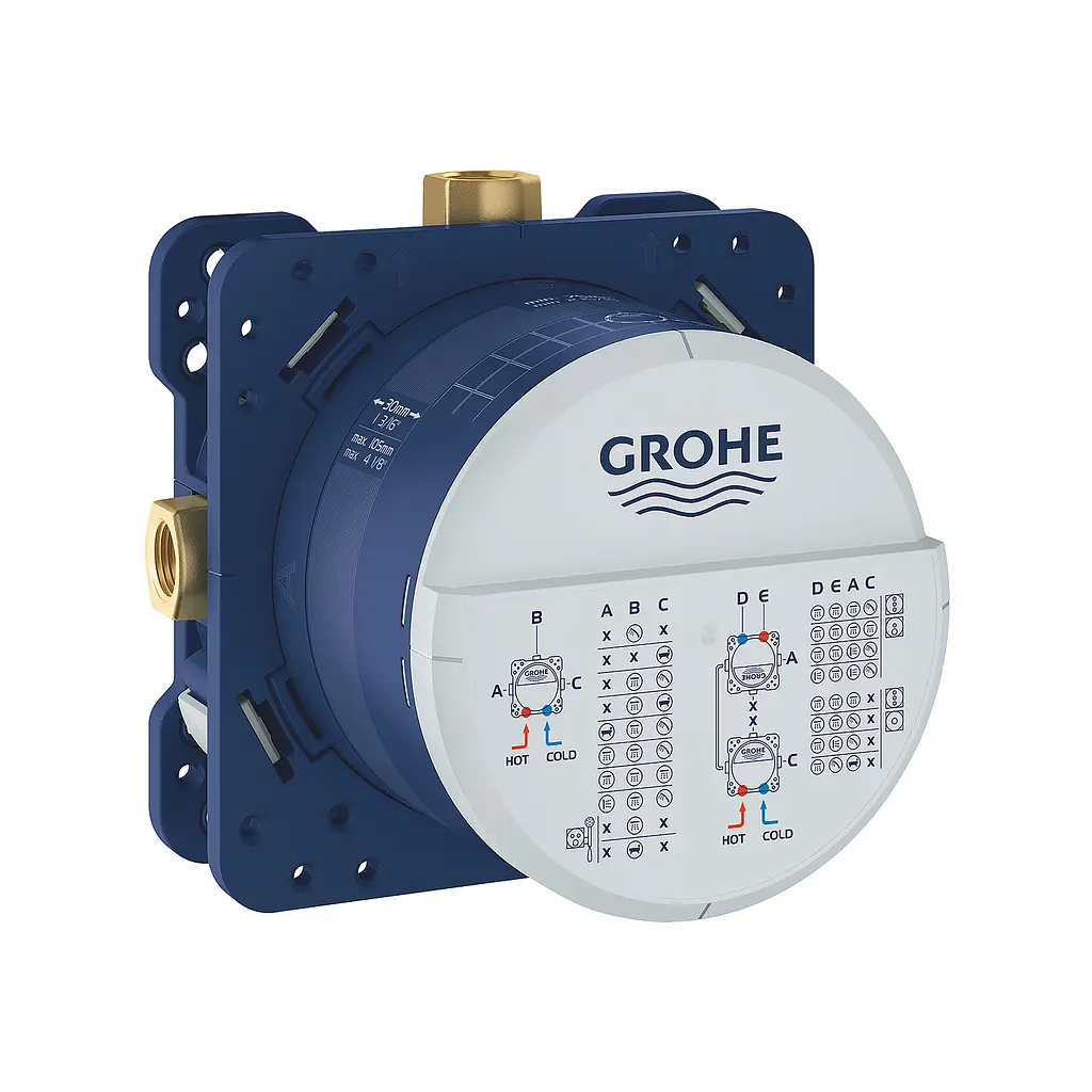 Душова система прихованого монтажу Grohe Eurocube 26415SC3, Хром - фото 3