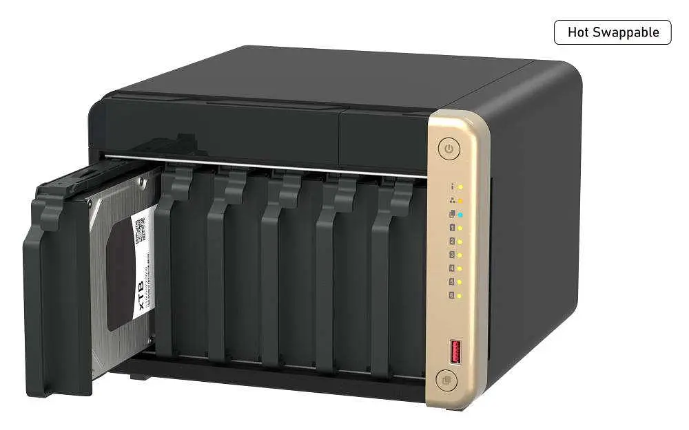 Сетевой накопитель Qnap TS-664-8G - фото 5