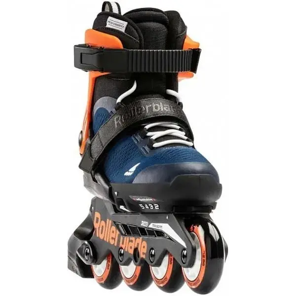 Ролики Rollerblade Microblade 2023 36.5-40 Blue/Orange (1012-07221900-174-36.5-40) - фото 3