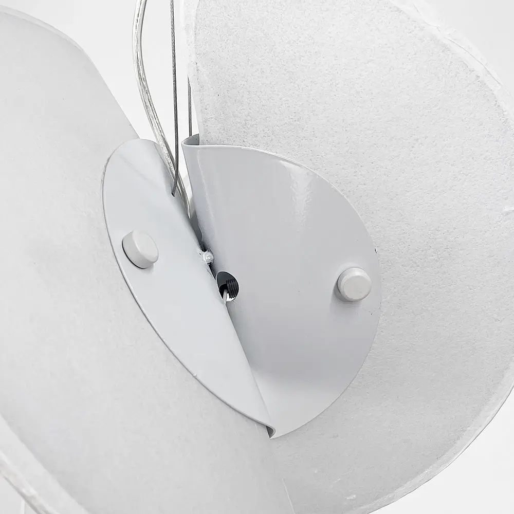 Футуристическая люстра в белом корпусе Ø 30 см Ст. PLP 07-300 Line F - фото 7