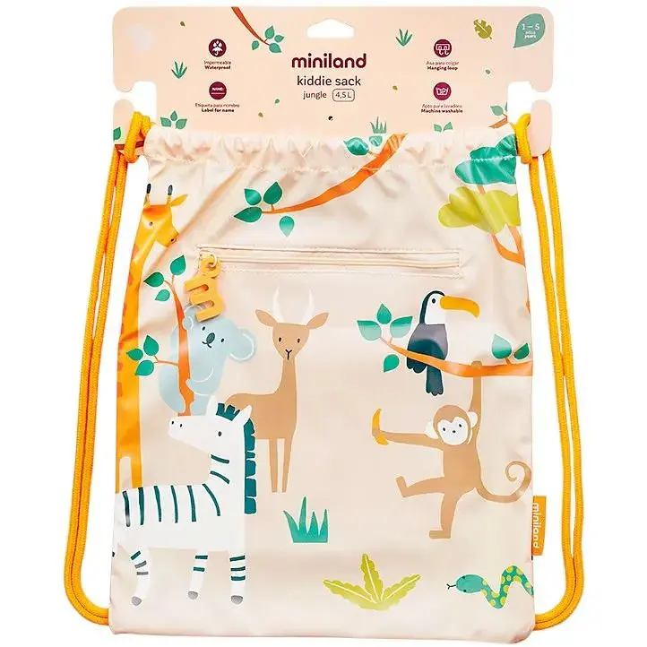 Рюкзак-сумка Miniland Kiddie Sack Jungle (89635) - фото 5