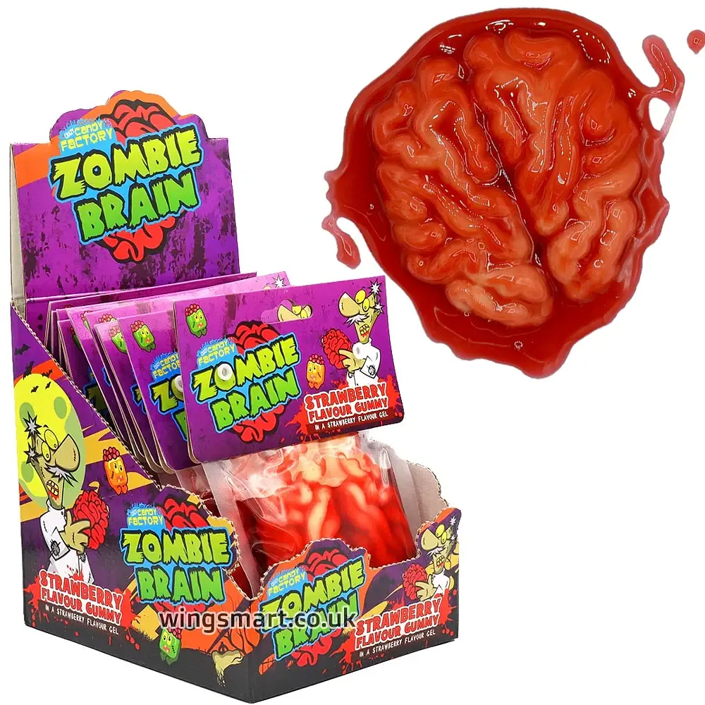 Желейні цукерки Crazy Candy Factory Zombie Brain 120 г - фото 4
