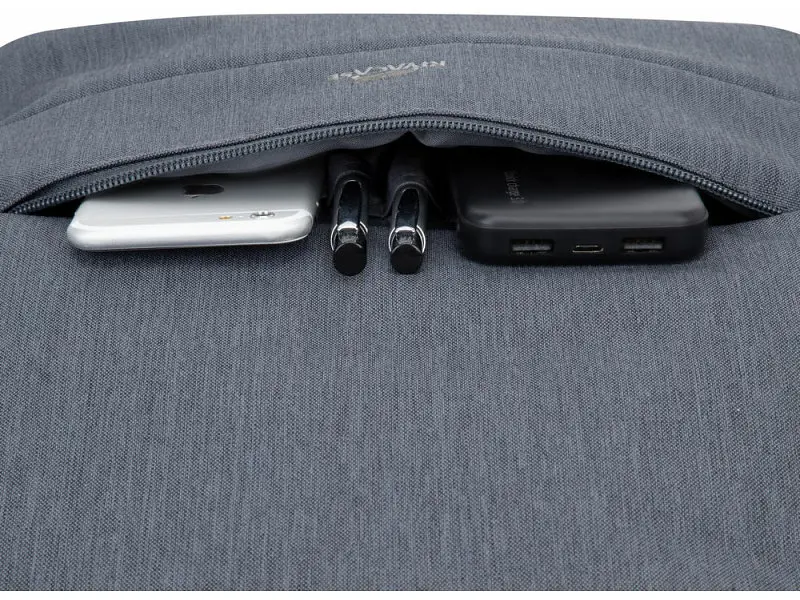 Рюкзак для ноутбука RIVACASE 7562 dark grey anti-theft 15.6 - фото 8