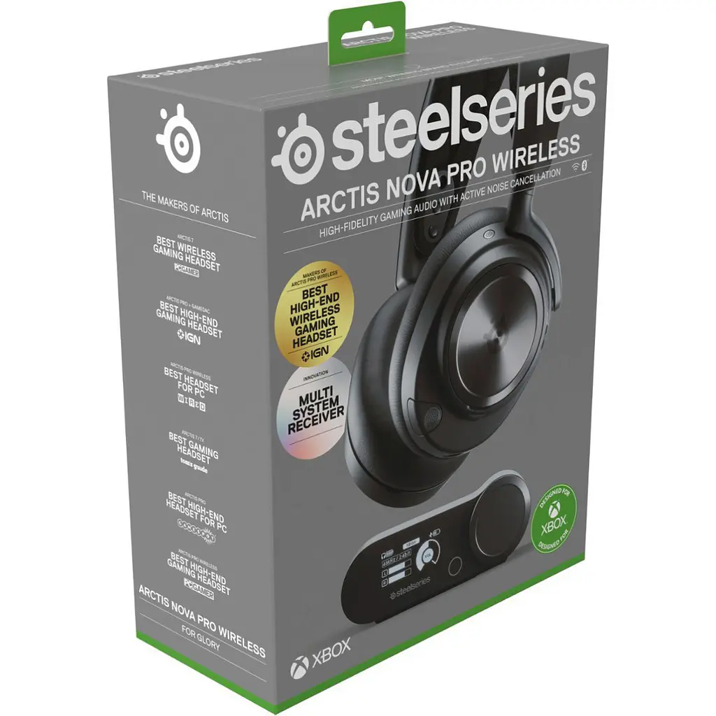 Ігрові навушники SteelSeries Arctis Nova Pro Wireless for Xbox Black (61521) [108255] - фото 11