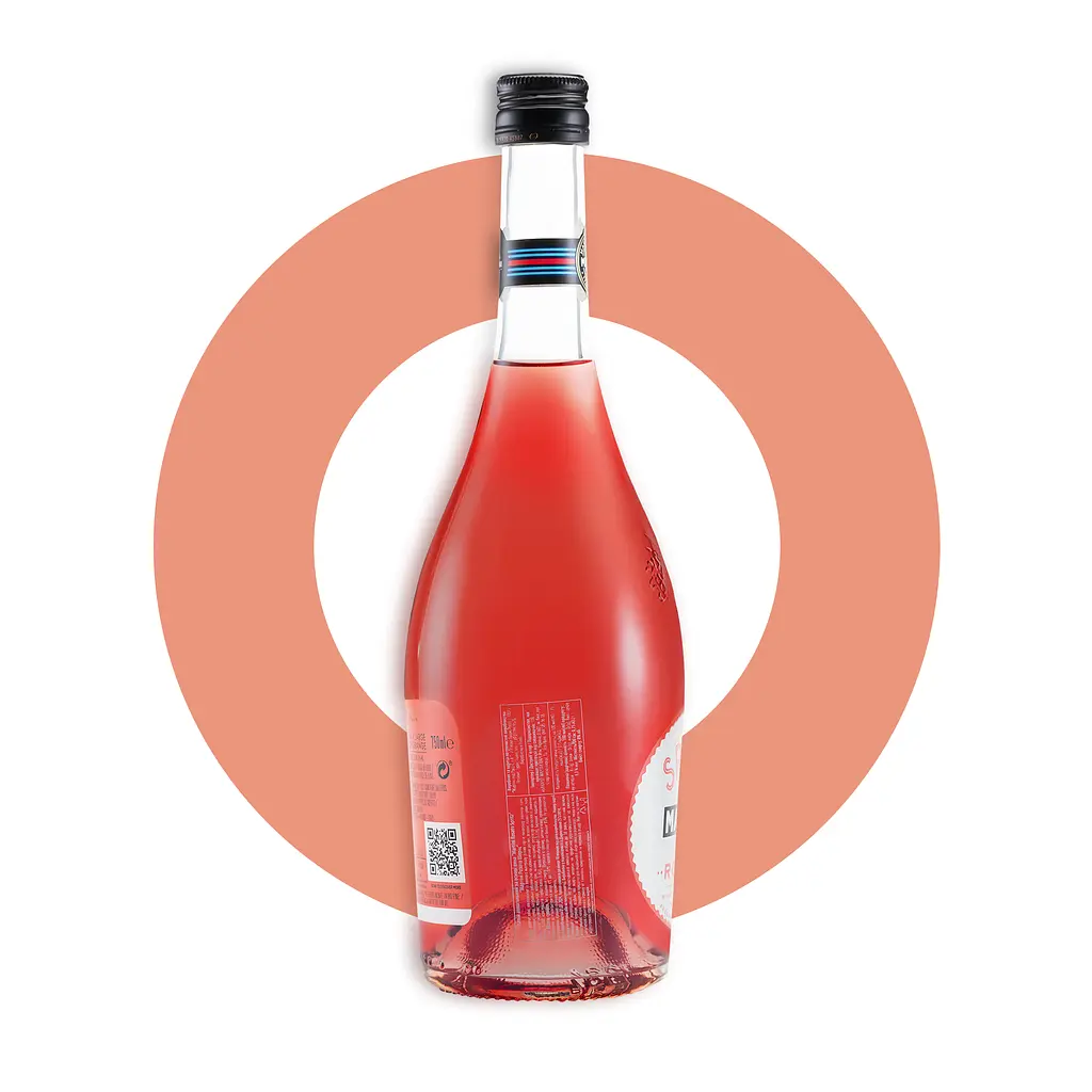 Напій Martini Spritz Rosato, рожевий, напівсолодкий, 8%, 0,75 л - фото 3