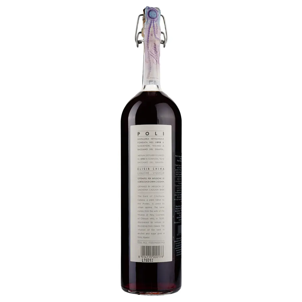 Лікер Poli Liqueur Elisir China Calisaya, 21%, 0,7 л - фото 2