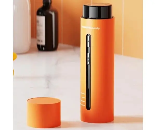 TOUCHBeauty TB-2382, Багатофункціональний ліфтинг-апарат з інфрачервоним світлом та мікрострумами Тач Б'юті, помаранчевий - фото 4