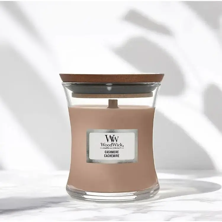 Свічка Woodwick Cashmere Mini Кашемір 85 г (1720916E) - фото 2
