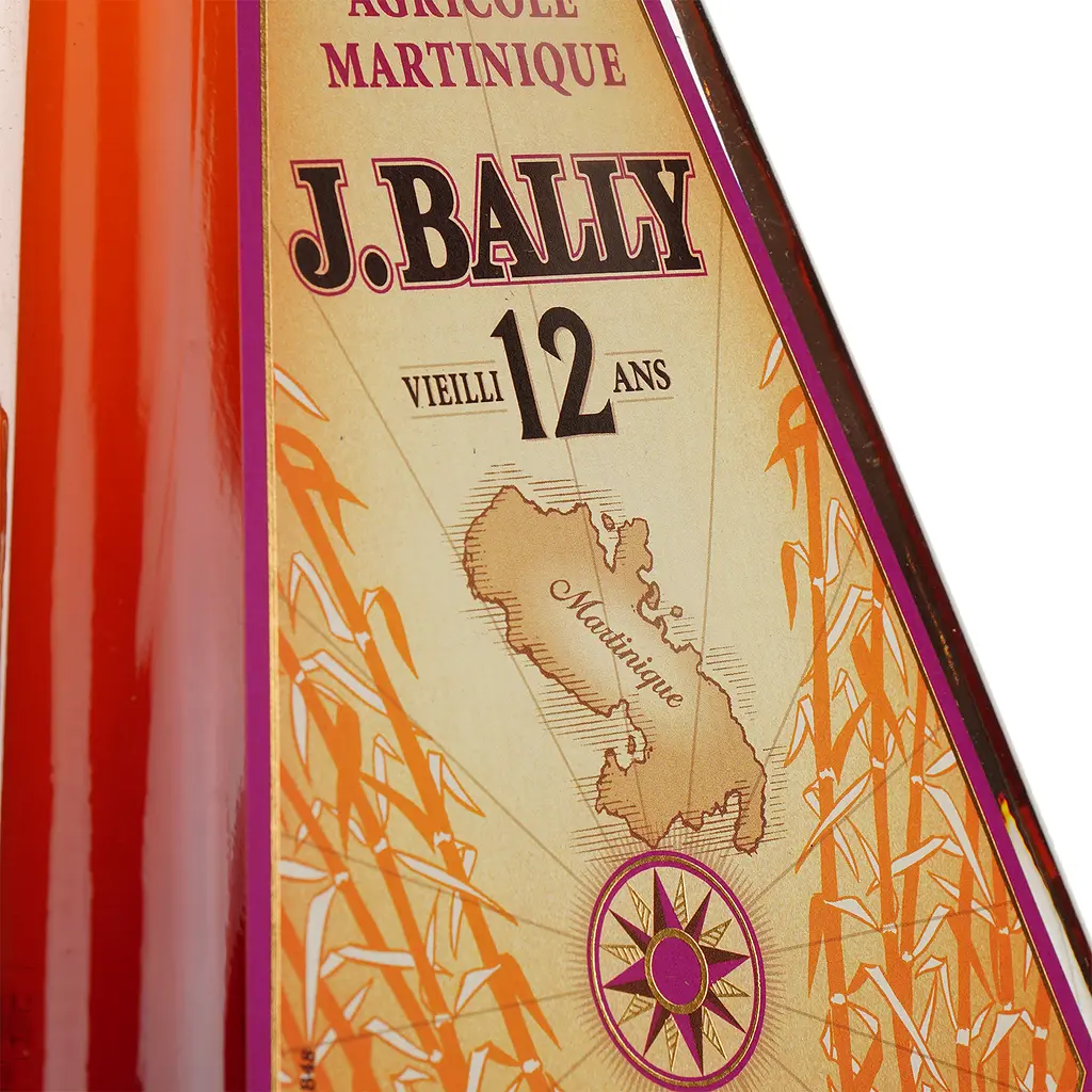 Ром J.Bally Vieux Agricole Martinique 12 yo 45% 0.7 л - фото 4