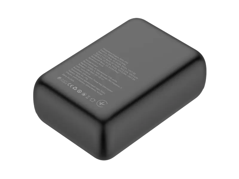 Зовнішній акумулятор (Power Bank) ATRIA WPD-P93 30000mAh Black - фото 3