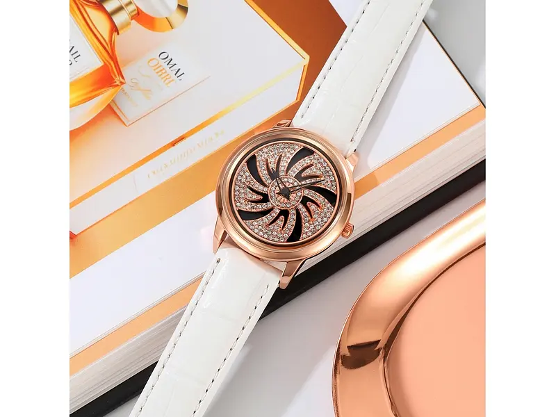 Жіночий наручний годинник 2179WT White Skmei acs0030178 - фото 5