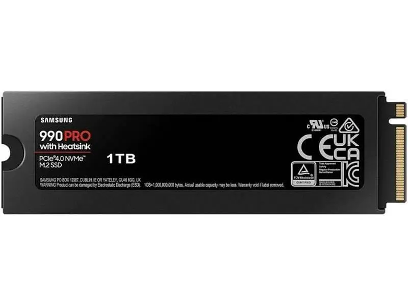 SSD-накопичувач Samsung 990 PRO with Heatsink 1 TB (MZ-V9P1T0CW) - фото 2