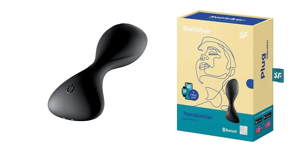 Анальна пробка Satisfyer Trendsetter 11 см (чорний) - фото 5