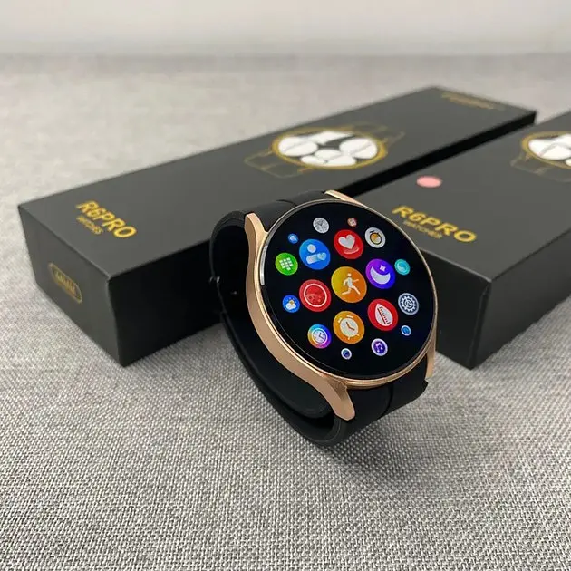 Смарт-часы Fendior R6 Pro Amoled Black - фото 2