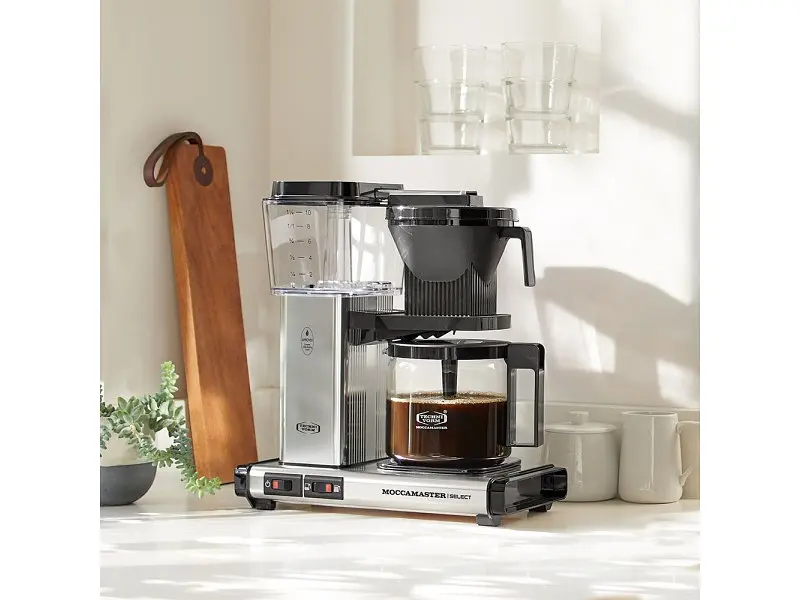 Кавоварка MOCCAMASTER KBG 741 Select Polished Silver - фото 4