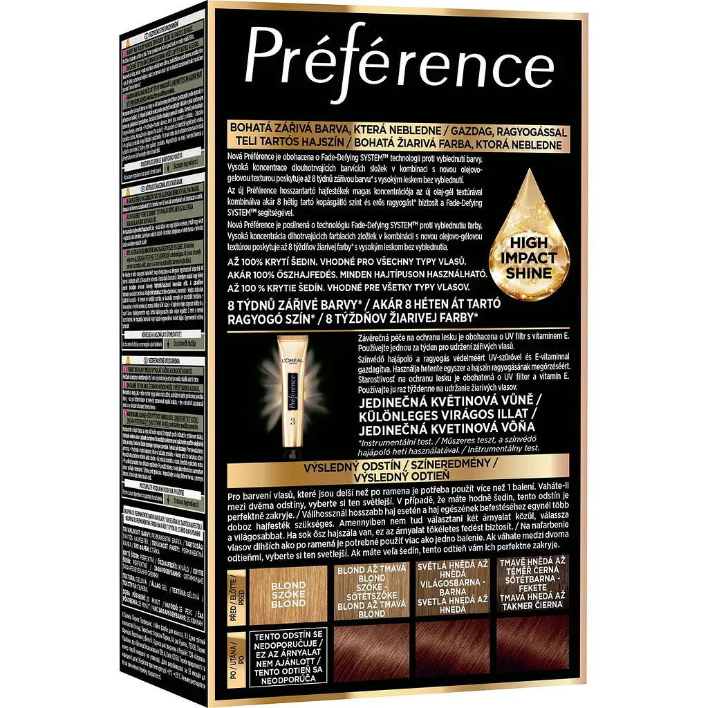 Стійка фарба для волосся L'Oreal Paris Preference 5.25 Antigua Icy Brown 174 мл - фото 2