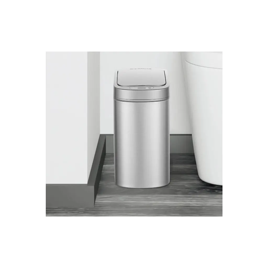Контейнер для сміття Xiaomi Ninestars Space Silver (DZT-7-2) - фото 7