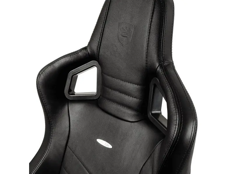 Крісло геймерське Noblechairs Epic Series Real Leather Black (NBL-RL-BLA-001) - фото 6