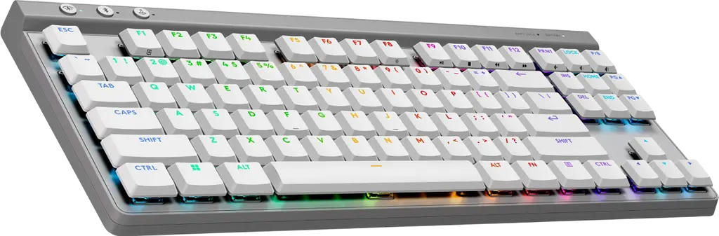 Клавіатура бездротова Logitech G515 Lightspeed RGB White (920-012539) - фото 3