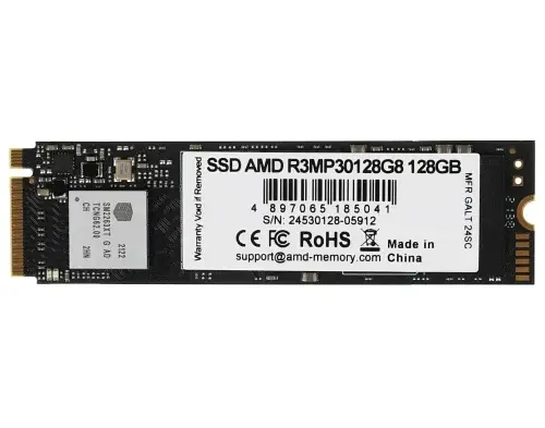 Твердотільний накопичувач SSD AMD 128Gb, R3, PCI-E 3.0 x4, M.2 2280, 3D TLC, 1800/1250 МБ/с teh0019771 - фото 4