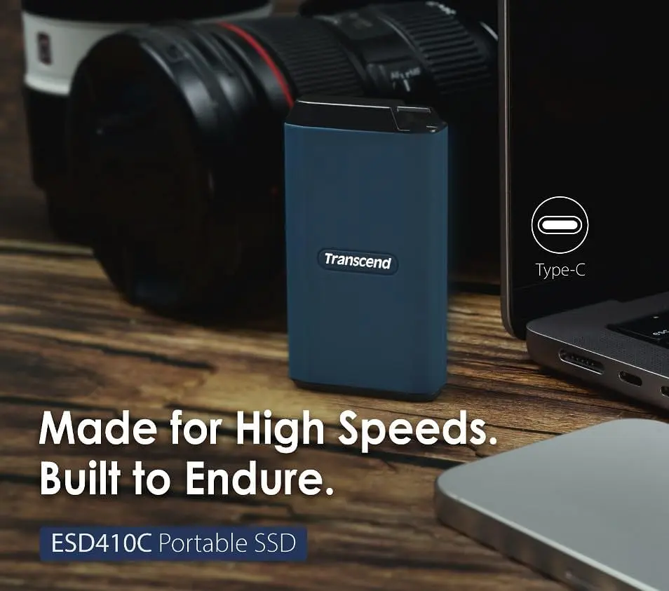 Transcend Портативний SSD 1TB USB 3.2 Gen 2x2 Type-C ESD410C - фото 3