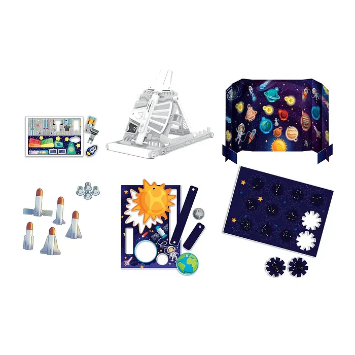 Научный набор Космические эксперименты малыша - Clementoni 50798 - фото 3