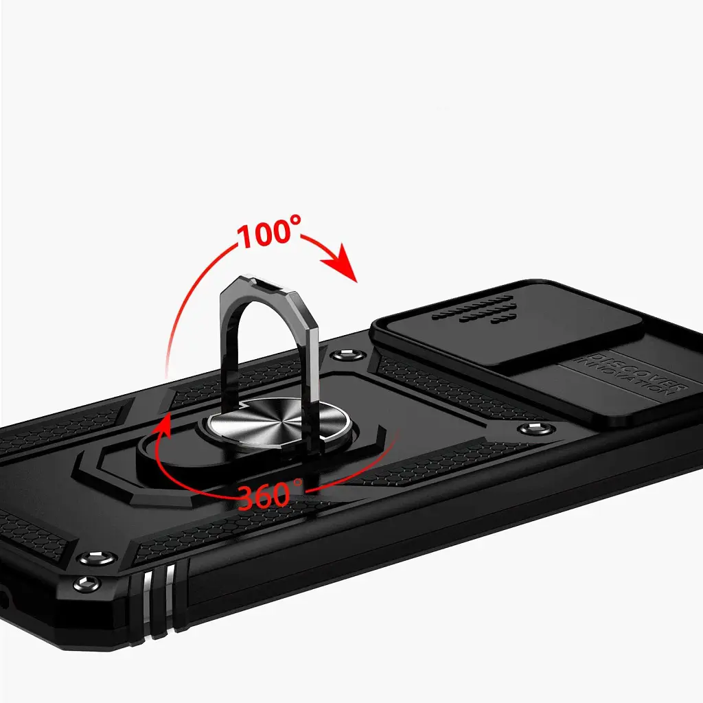 Панель BeCover Military для Xiaomi Redmi A1/A2 Black (708233) - фото 4