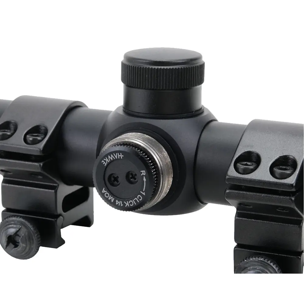 Приціл оптичний Hawke Fast Mount 3-9x40 AO сітка Mil Dot. Кільця на Weaver - фото 6