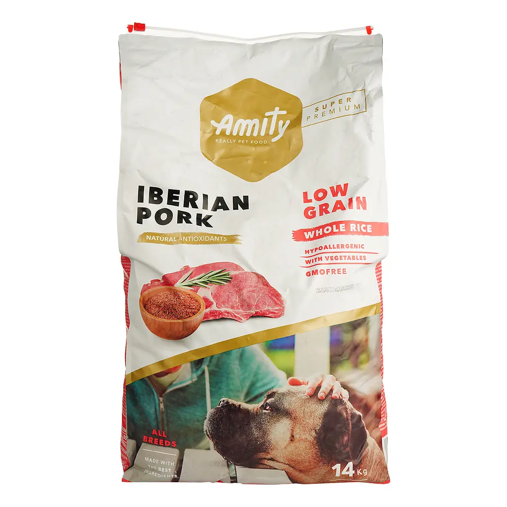 Сухий корм для дорослих собак Amity Super Premium Iberian Pork, з іберійською свининою, 14 кг (566 IBERIAN 14 KG) - фото 2