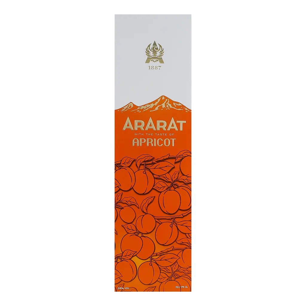 Міцний алкогольний напій Арарат Apricot, 35%, 0,7 л, у подарунковій коробці - фото 3