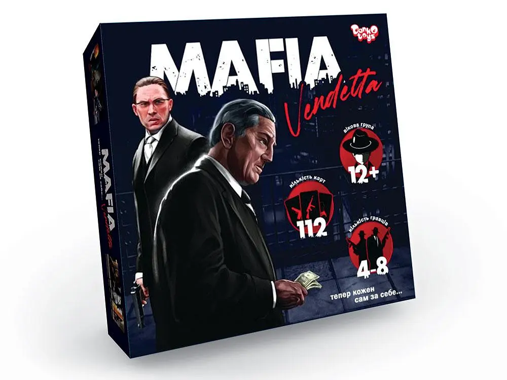 Настільна гра Danko Toys Mafia Vegas (Мафія Вегас) MAF-02-01U