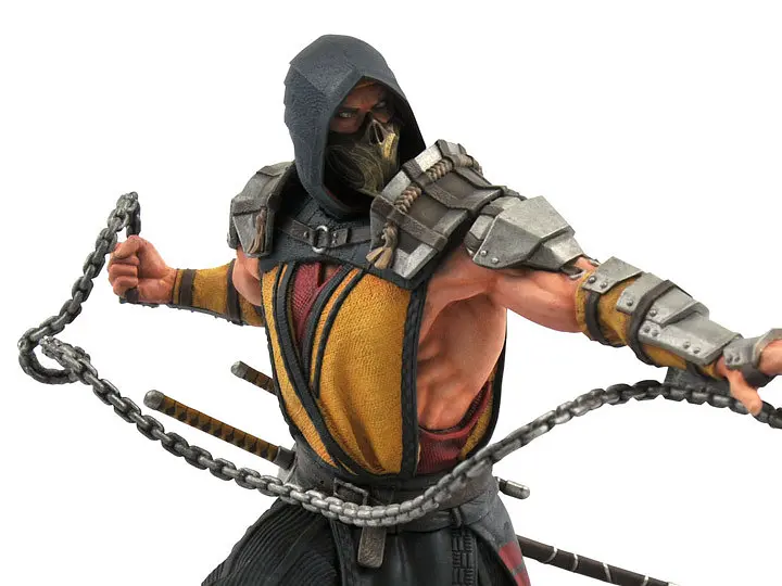 Фігурка Gallery DLX Scorpion Mortal Kombat Скорпіон 20 см WST G S MK - фото 2