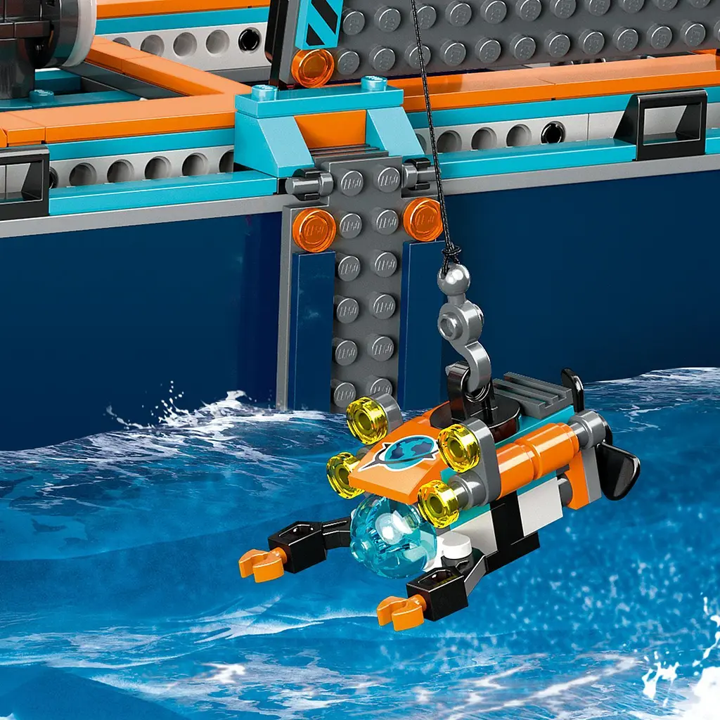 Конструктор LEGO City Арктичний дослідницький корабель 815 деталей (60368) - фото 8